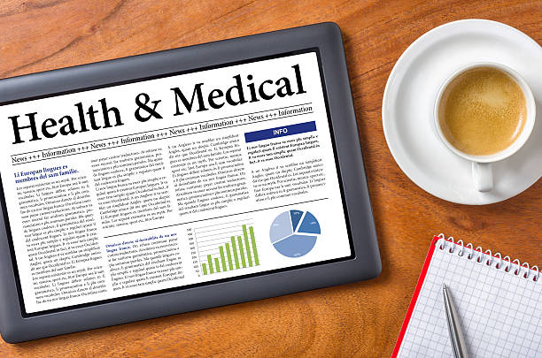 Tablet on a desk – Health and Medical